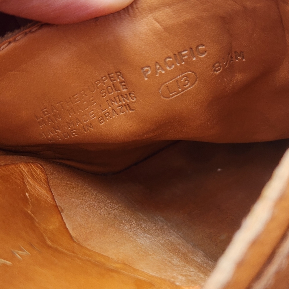 ANTONIO MELANI Tan Leather Studded Heeled Mules - Picture 8 of 8